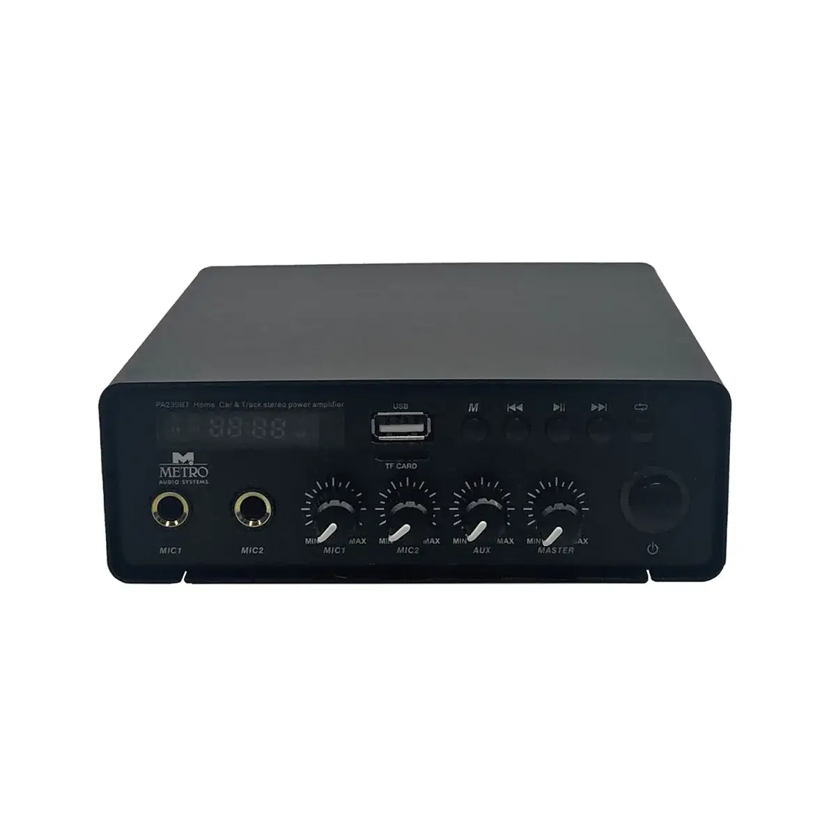 Metro Audio Systems PA-230BT Bluetooth Ενισχυτής-min