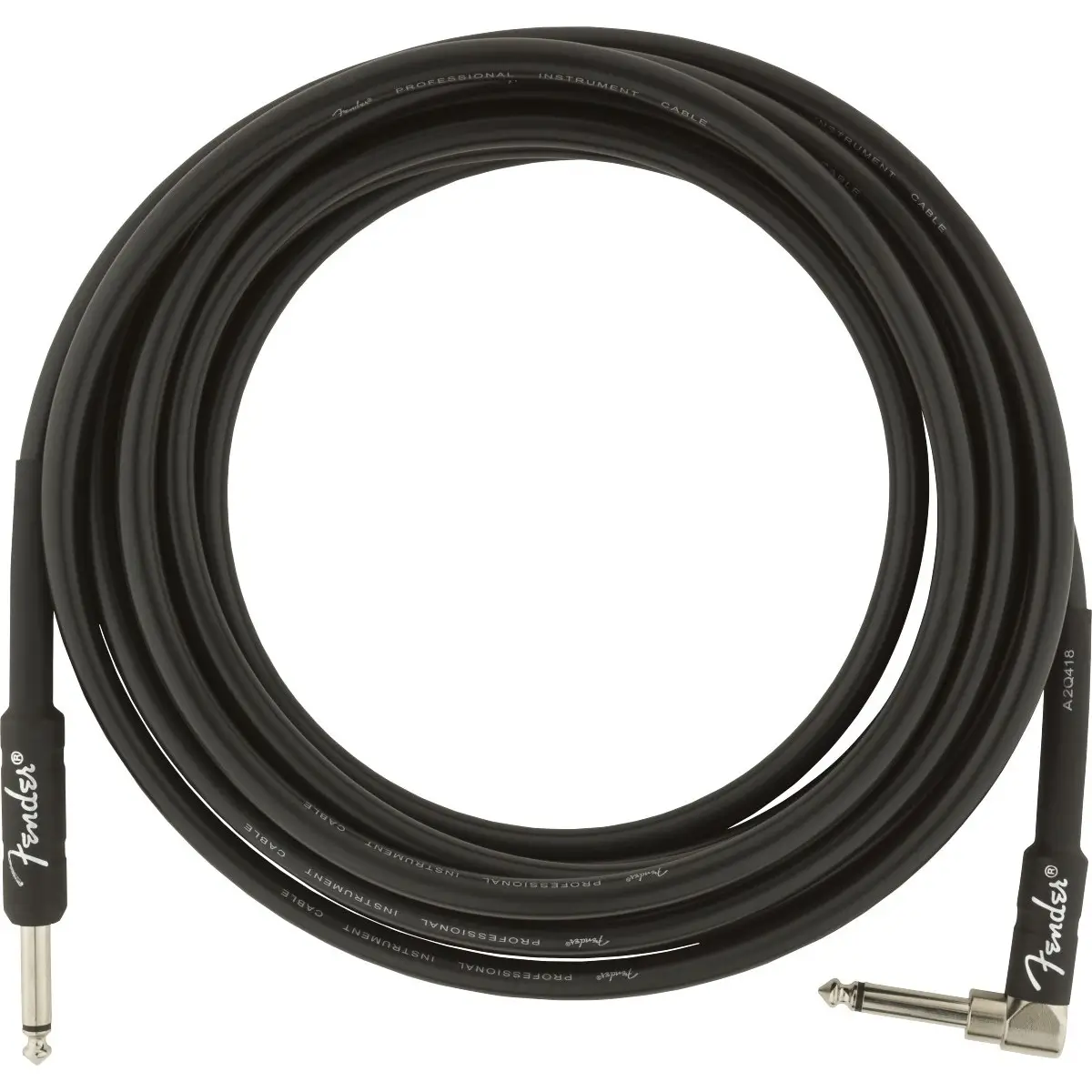 Fender Professional Series Καλώδιο Οργάνου Ίσιο-Γωνία 4,5m-2-min