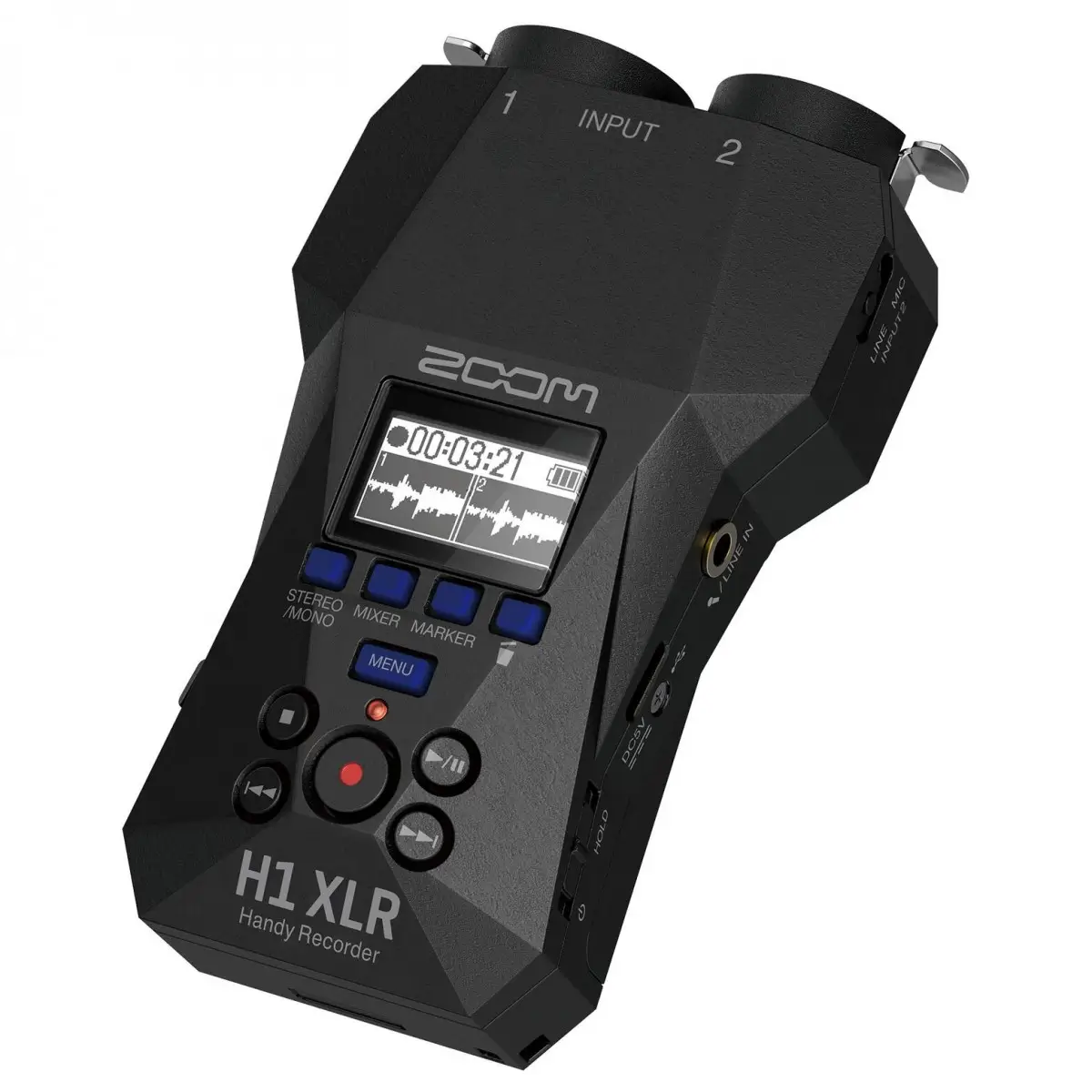 Zoom H1 XLR Handy Εγγραφέας-2-min