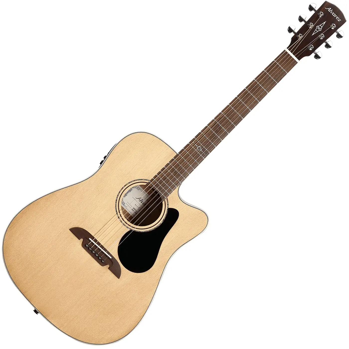 Alvarez AD60ce Dreadnought Ηλεκτροακουστική Κιθάρα Natural-min