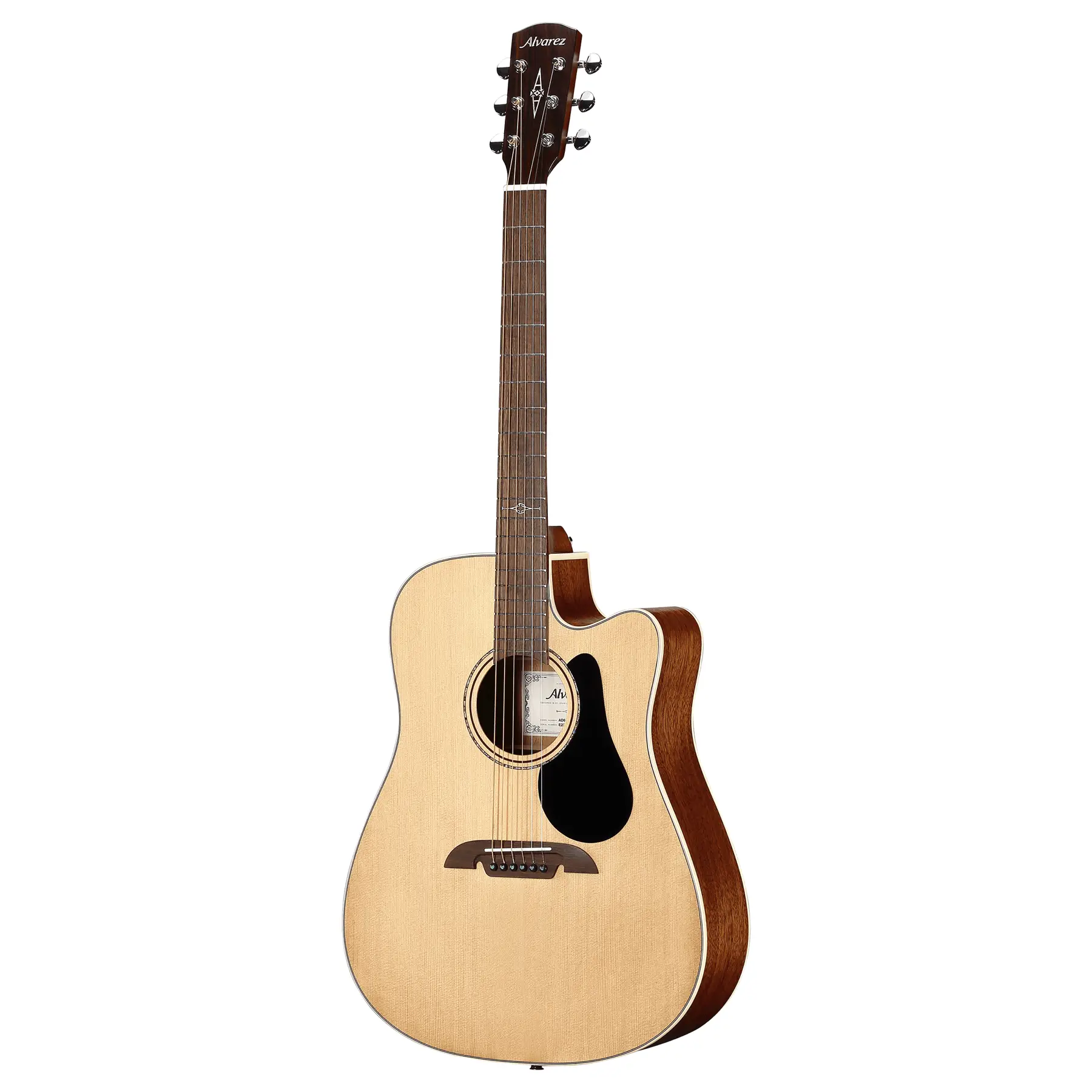Alvarez AD60ce Dreadnought Ηλεκτροακουστική Κιθάρα Natural-3
