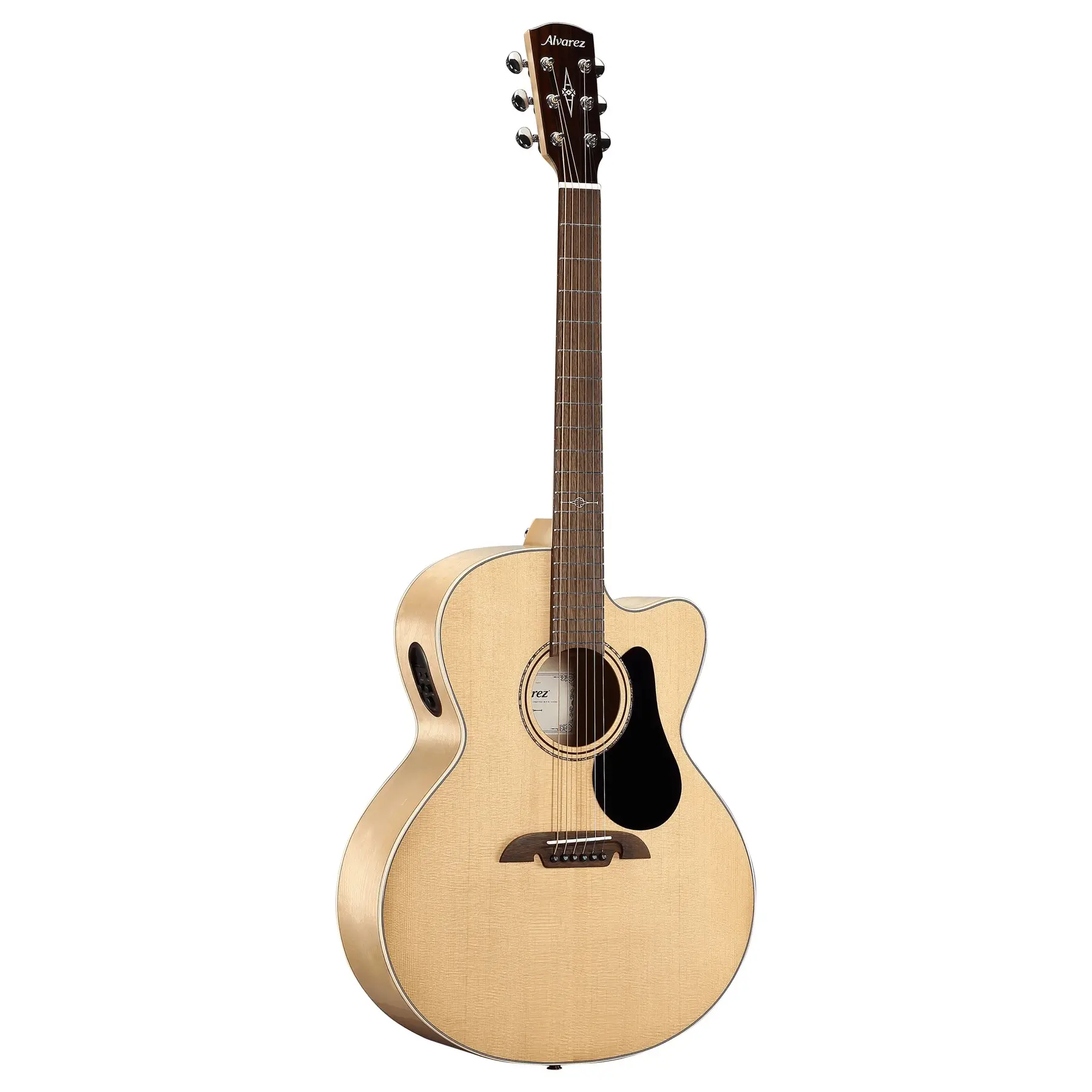 Alvarez AJ80ce Jumbo Ηλεκτροακουστική Κιθάρα Natural-2-min