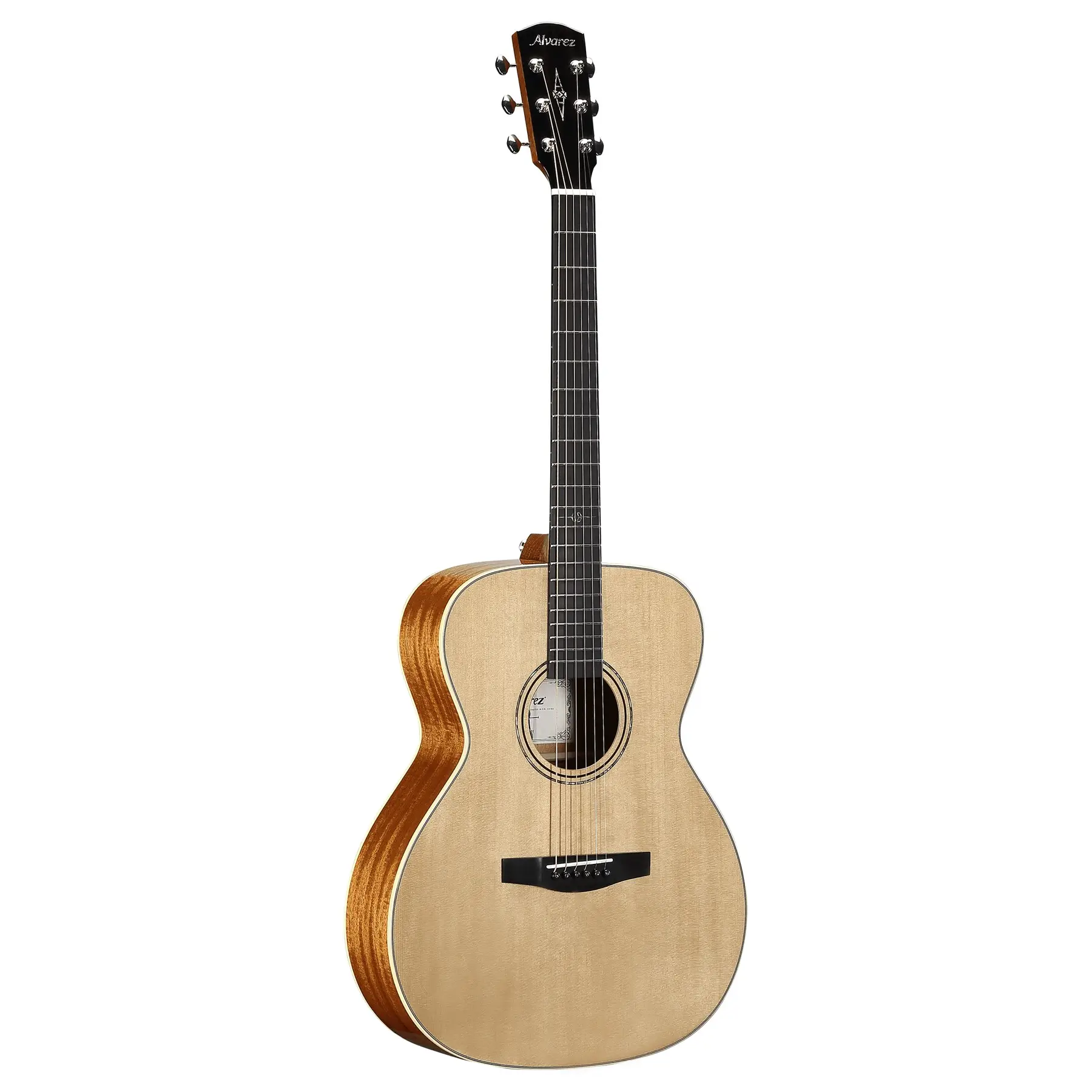 Alvarez Laureate LF60e OM Ηλεκτροακουστική Κιθάρα Natural-2-min