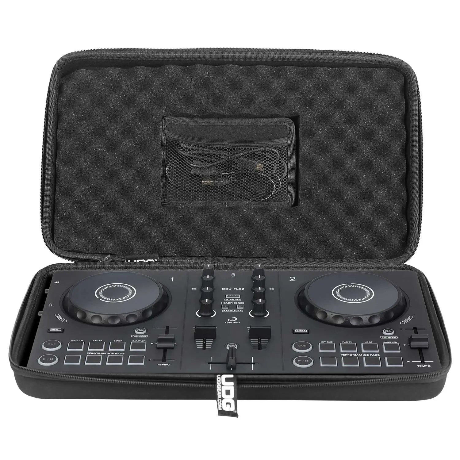 UDG U8331BL Creator AlphaTheta DDJ-FLX2 Hardcase Μαύρη-min
