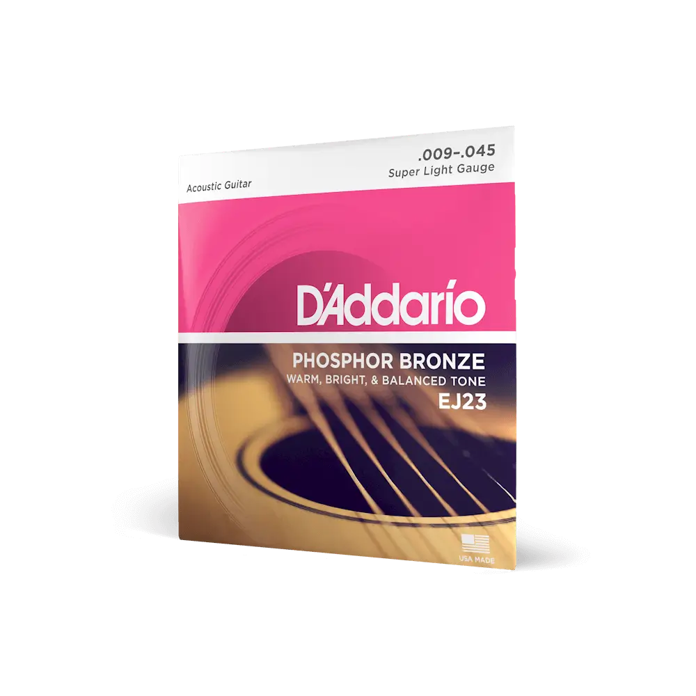 D'Addario EJ23 Phosphor Bronze Χορδές Ακουστικής Κιθάρας 09 - 45-2-min