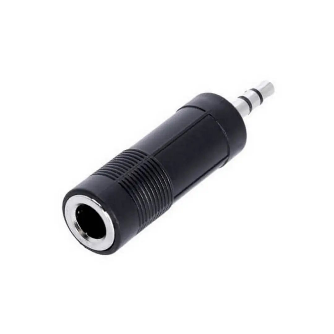 Tune AJS-02 Stereo Αντάπτορας Jack 6,3mm - Jack 3,5mm Μαύρος-min