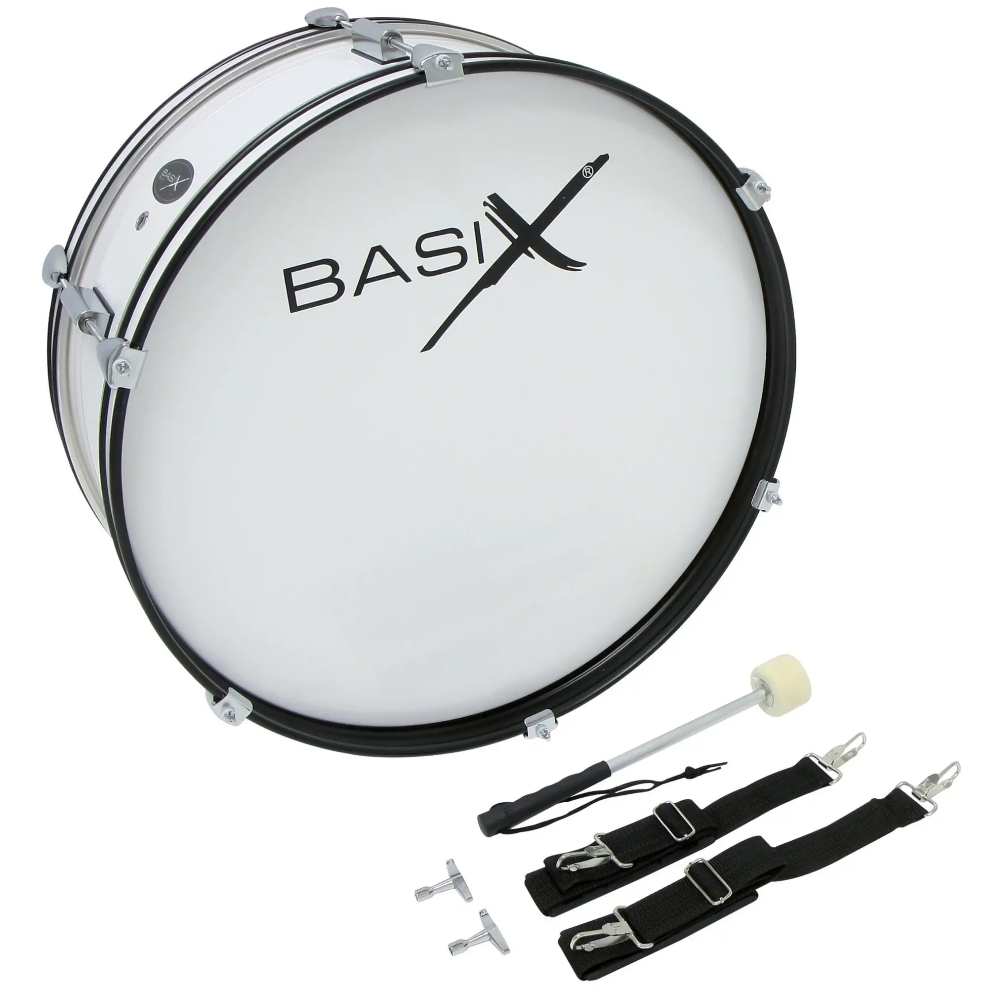 Gewa F893020 Basix Junior Γκραν Κάσα Παρέλασης 22 x 07  (με Ζώνη - Κόπανο)-min