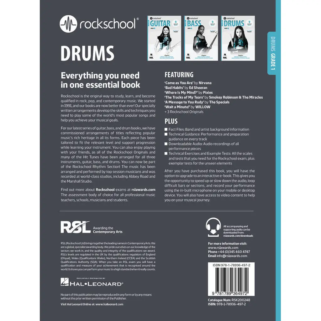 Rockschool - Drums Grade 1 (2024)-2