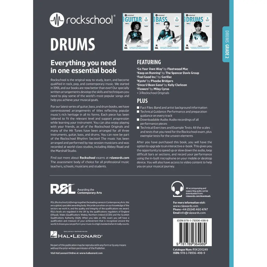 Rockschool - Drums Grade 2 (2024)-2