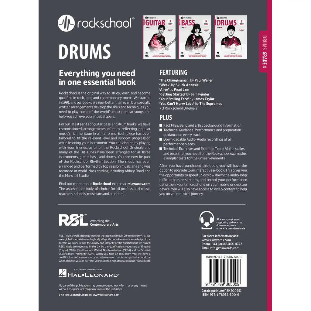 Rockschool - Drums Grade 4 (2024)-2