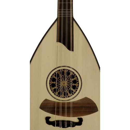 Zaranikas LA03 Πολίτικο Λαούτο/ Λάφτα Χειροποίητη 4άχορδη (με Θήκη)-3