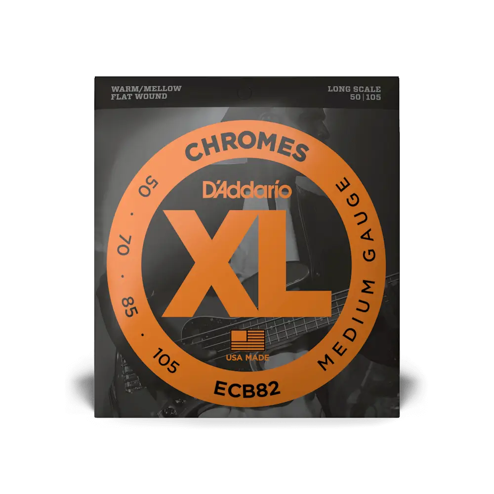 D'Addario ECB82 Chromes Χορδές 4άχορδου Ηλεκτρικού Μπάσου 50-105-min