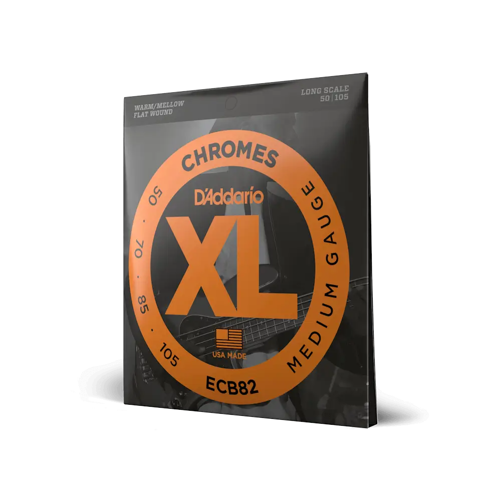 D'Addario ECB82 Chromes Χορδές 4άχορδου Ηλεκτρικού Μπάσου 50-105-2-min