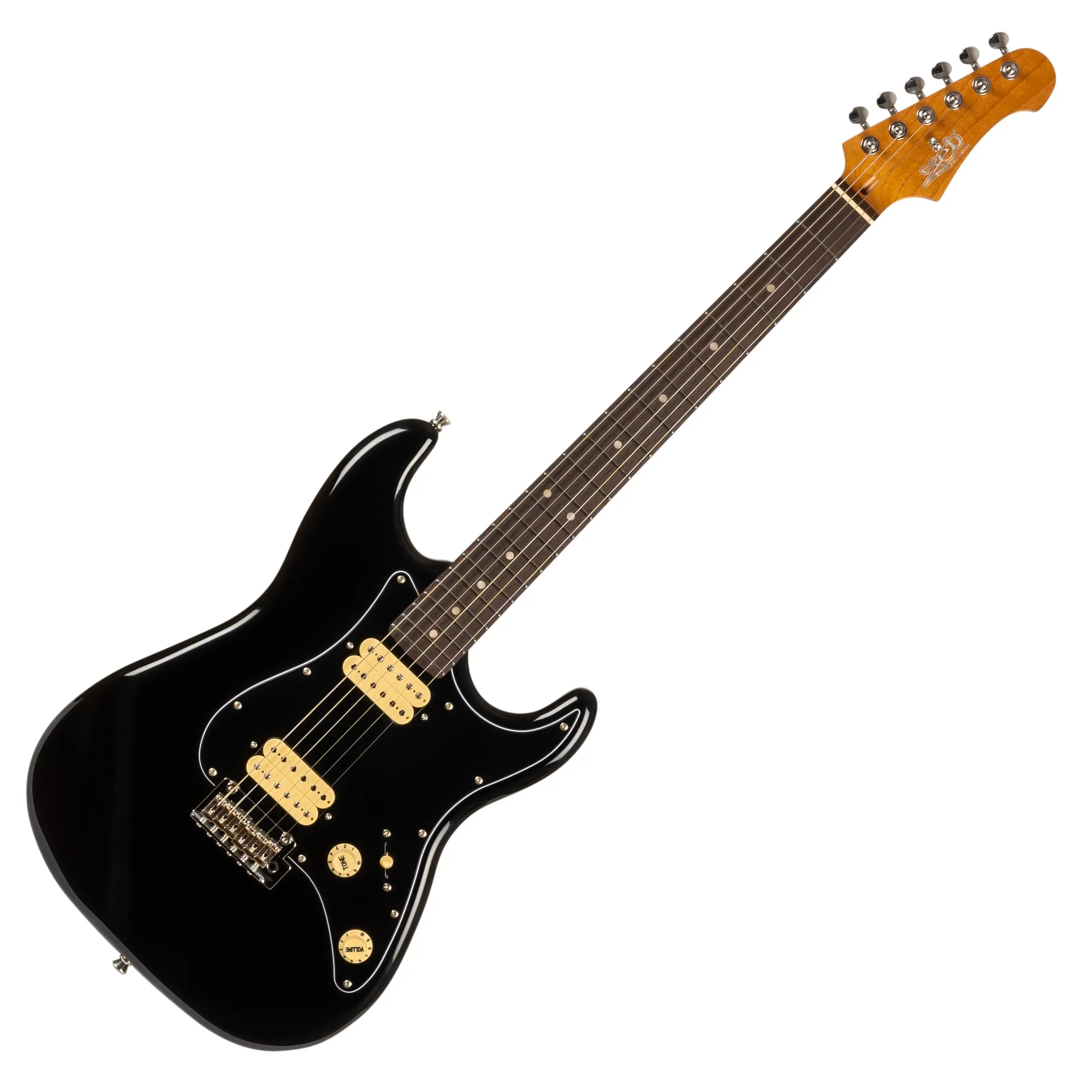 JET JS-400 BKR H Stratocaster HH Ηλεκτρική Κιθάρα Black-min