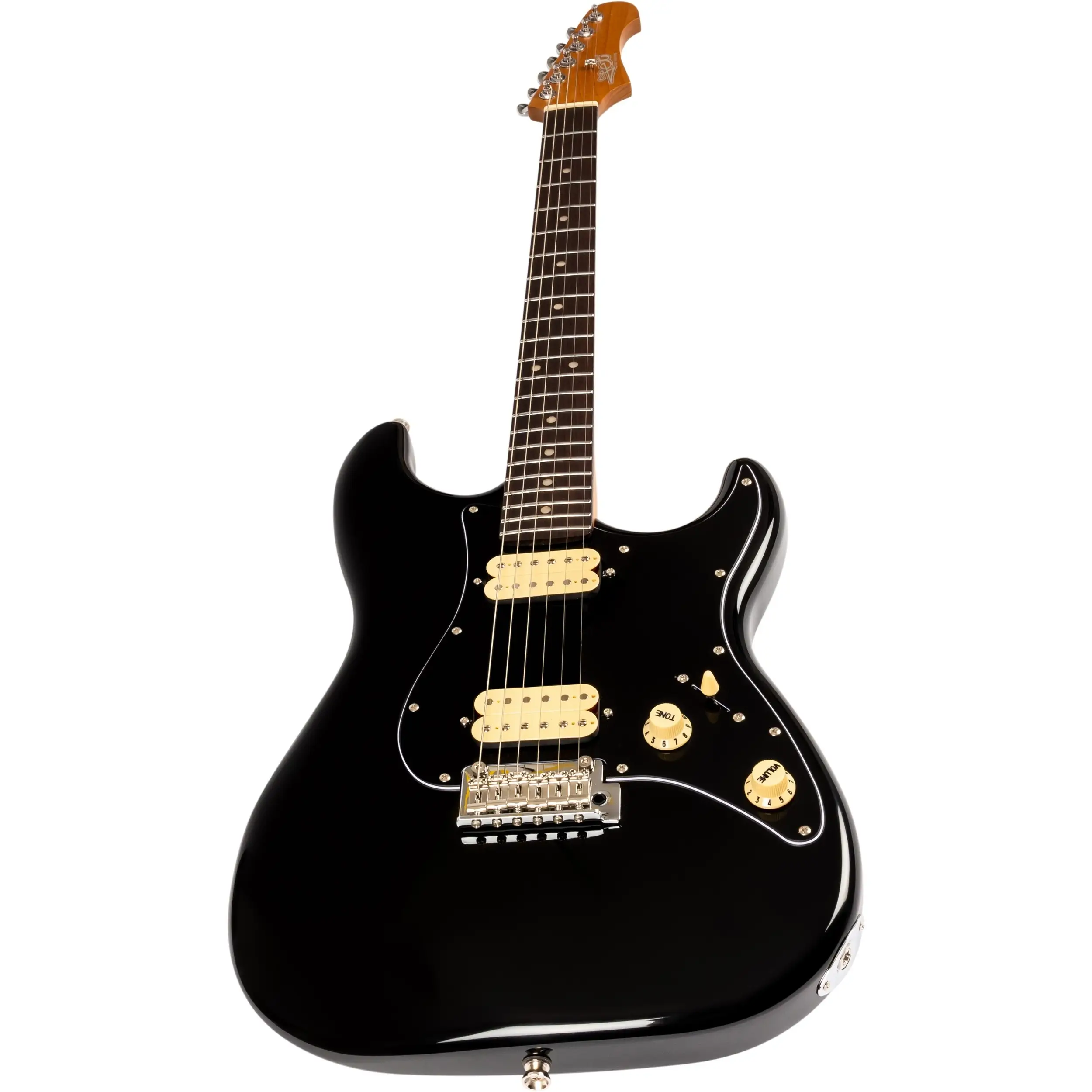 JET JS-400 BKR H Stratocaster HH Ηλεκτρική Κιθάρα Black-2-min