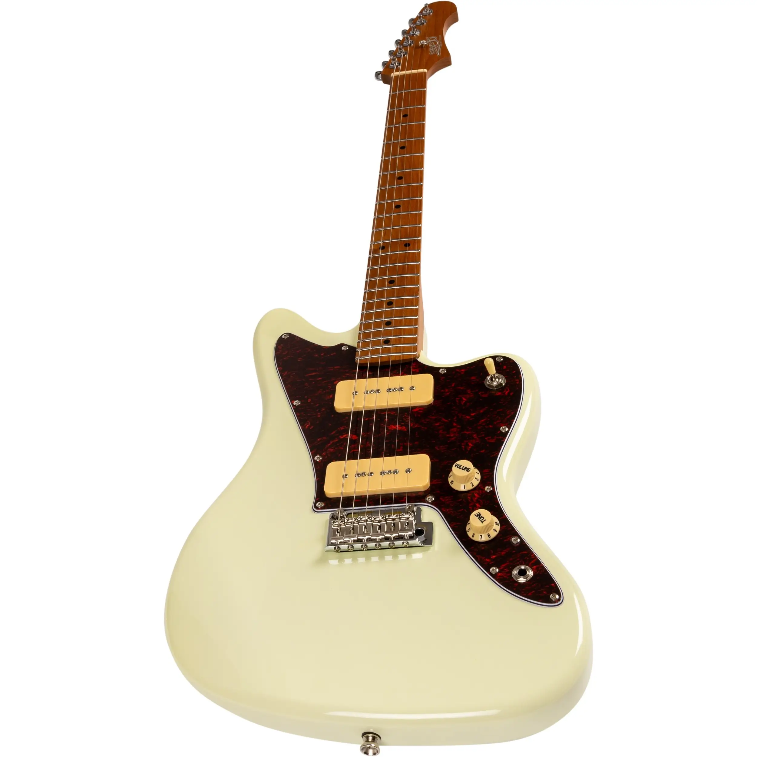 JET JJ-300 P90 OW Jaguar Ηλεκτρική Κιθάρα Olympic White-2-min