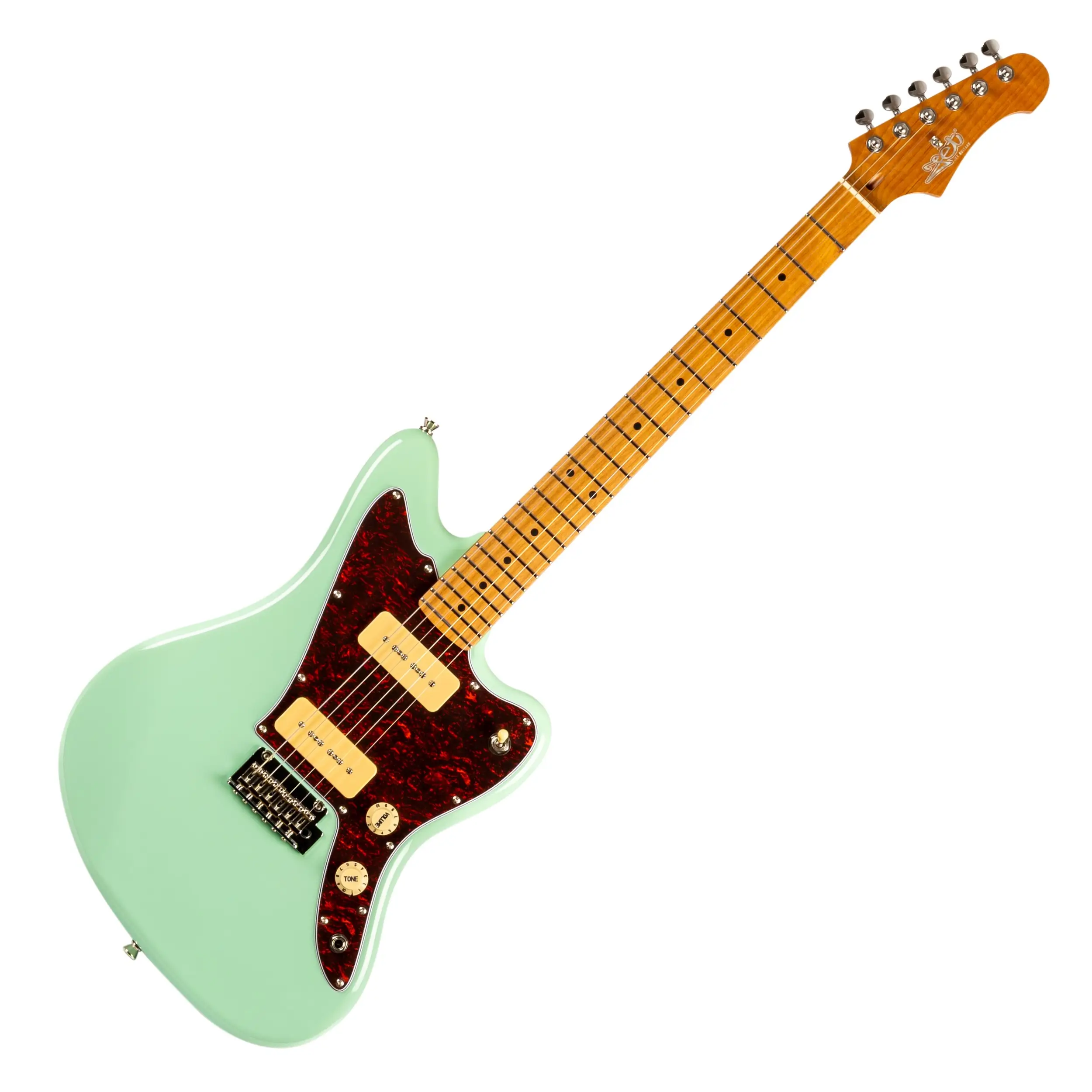 JET JJ-300 P90 SFG Jaguar Ηλεκτρική Κιθάρα Sea Green-min