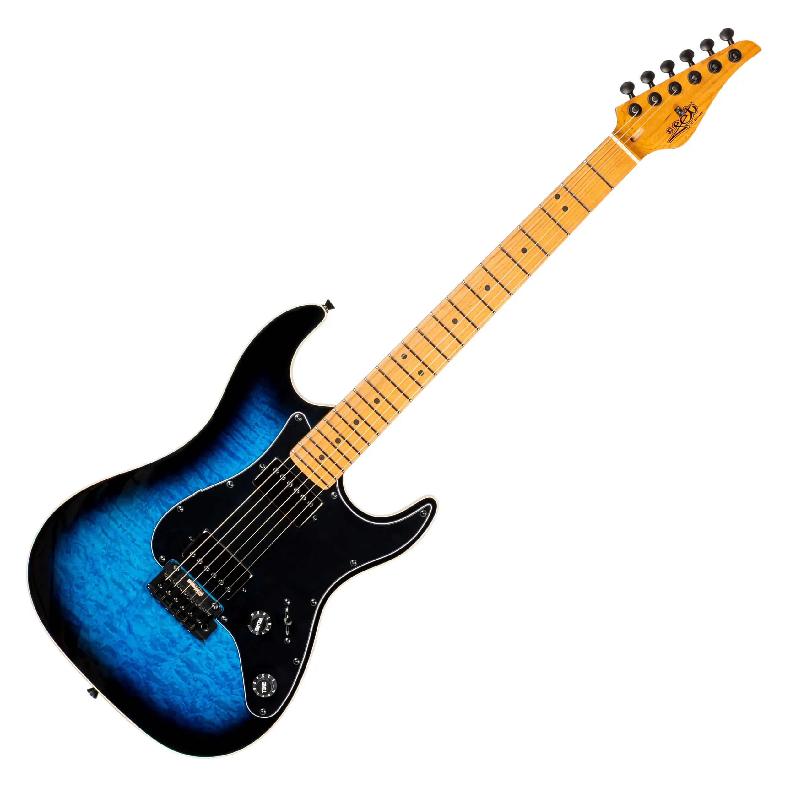JET JS-450 BLB Stratocaster HH Ηλεκτρική Κιθάρα Blue Burst-min