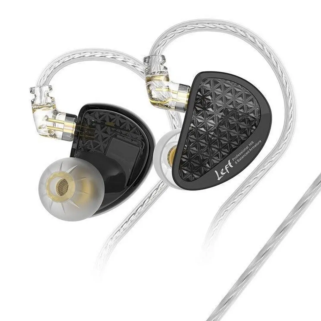 KZ AS16 Pro 16 Drivers Ακουστικά In-Ear Μαύρα-min