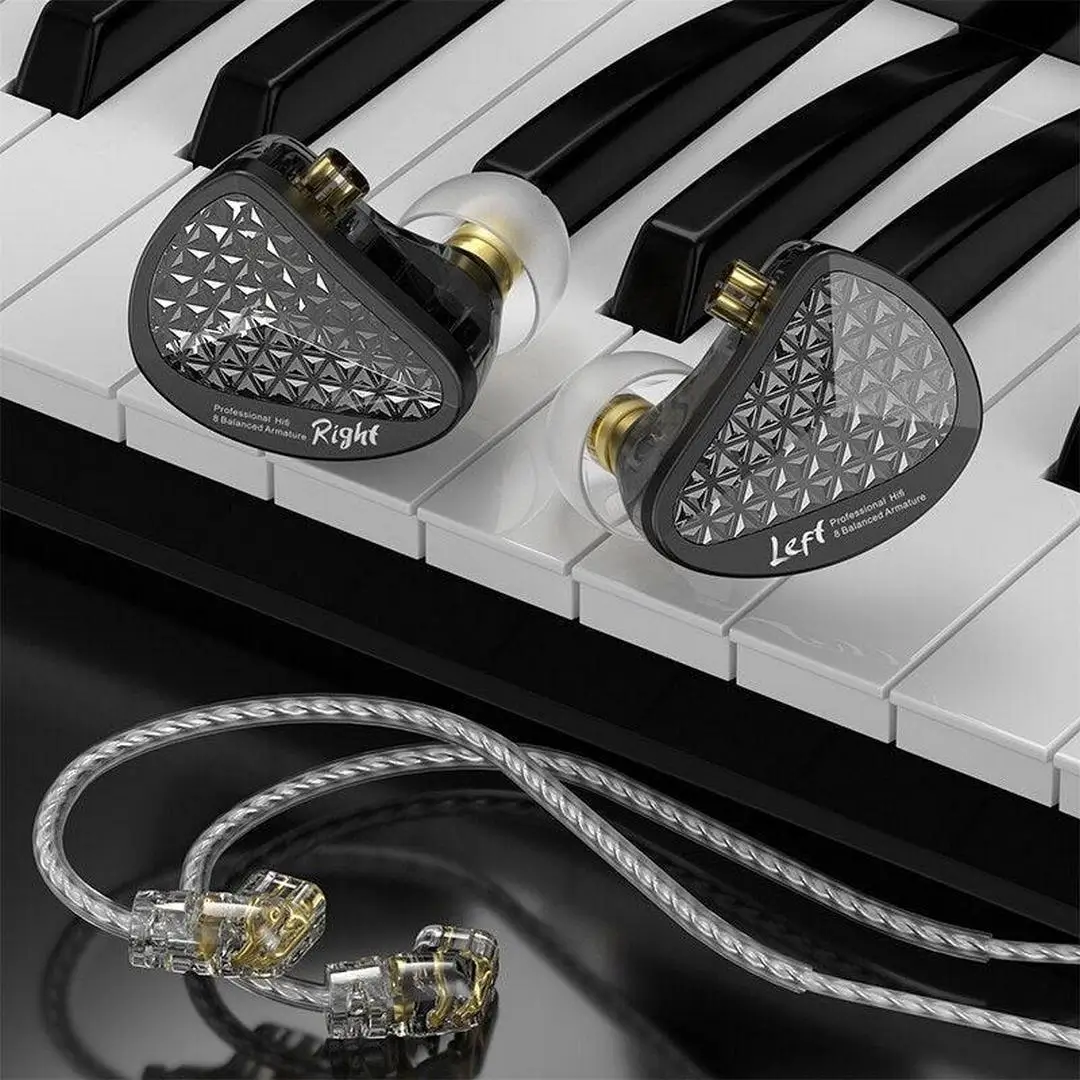 KZ AS16 Pro 16 Drivers Ακουστικά In-Ear Μαύρα-2-min