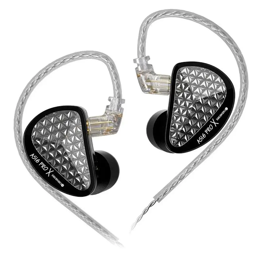 KZ AS16 Pro X 16 Drivers Ακουστικά In-Ear Μαύρα-2-min