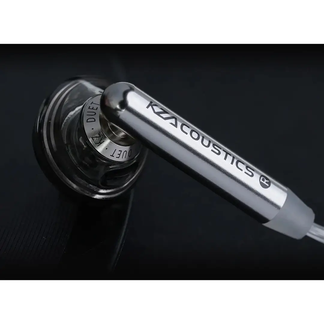 KZ Duet Gaming Ακουστικά In-Ear Ασημί-2-min