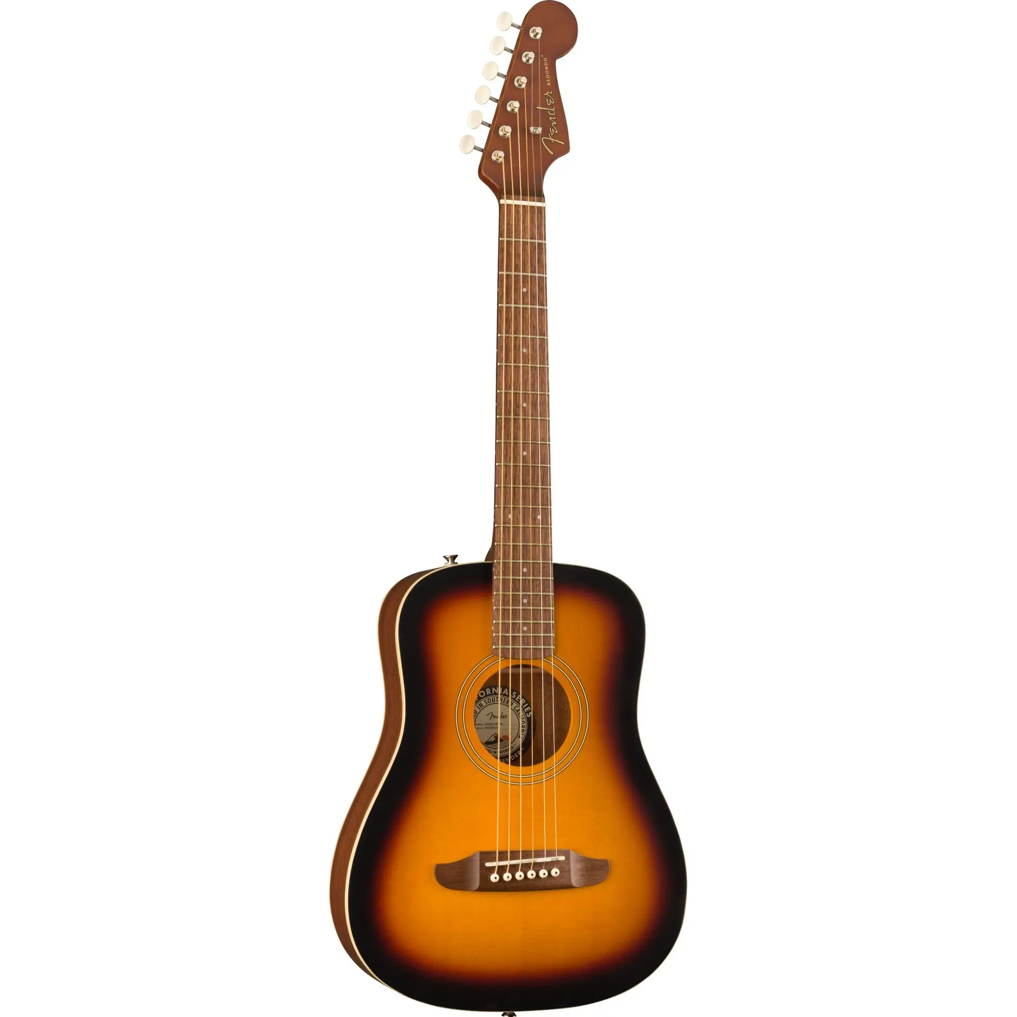 Fender California Redondo Mini Ακουστική Κιθάρα Sunburst-2-min