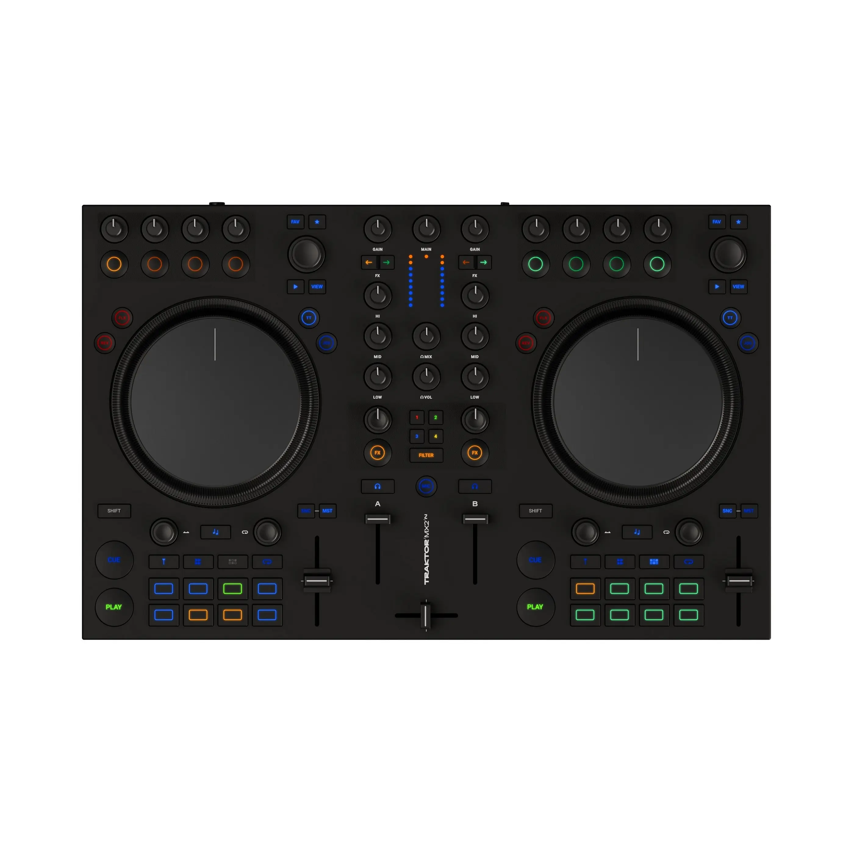 Native Instruments Traktor MX2 DJ Controller-min
