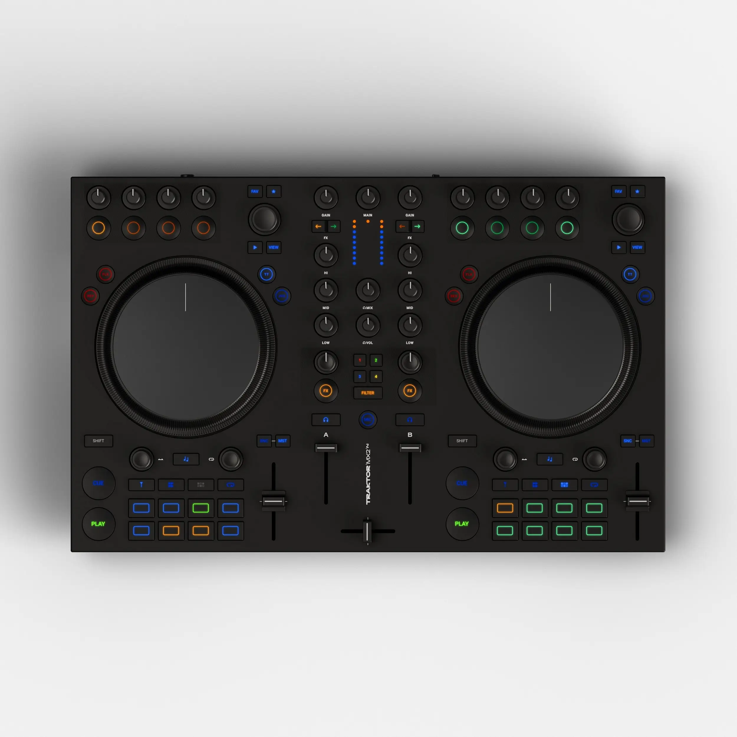 Native Instruments Traktor MX2 DJ Controller-2-min