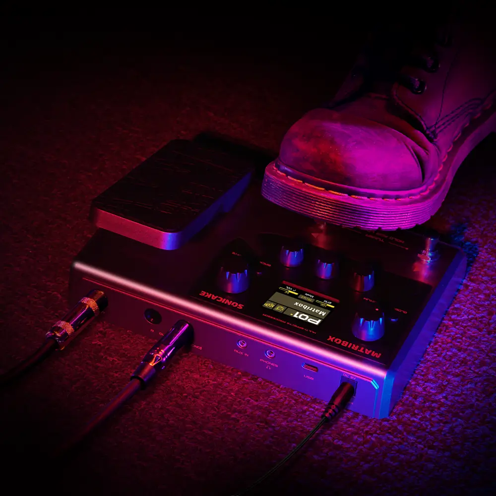 Sonicake Matribox Επεξεργαστής Εφέ Κιθάρας/ Μπάσου Γκρι-8