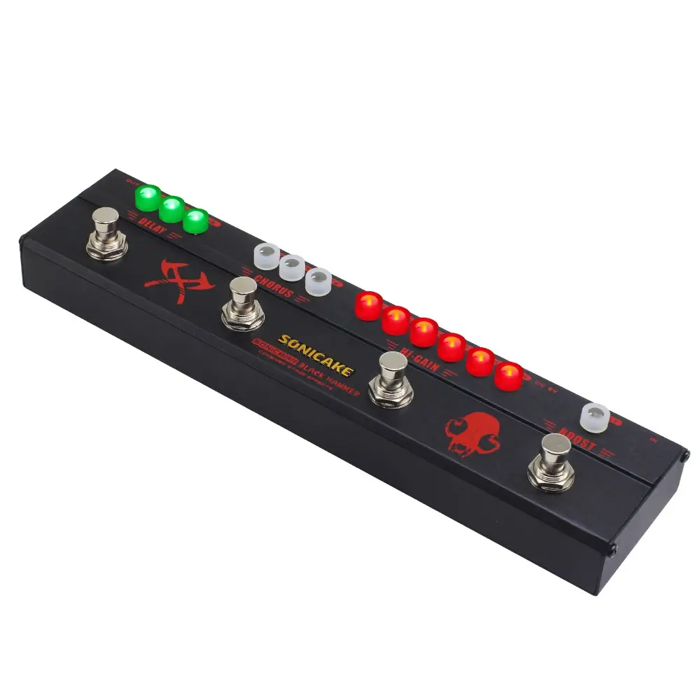 Sonicake Black Hammer Πολυεφέ Ηλεκτρικής Κιθάρας-4