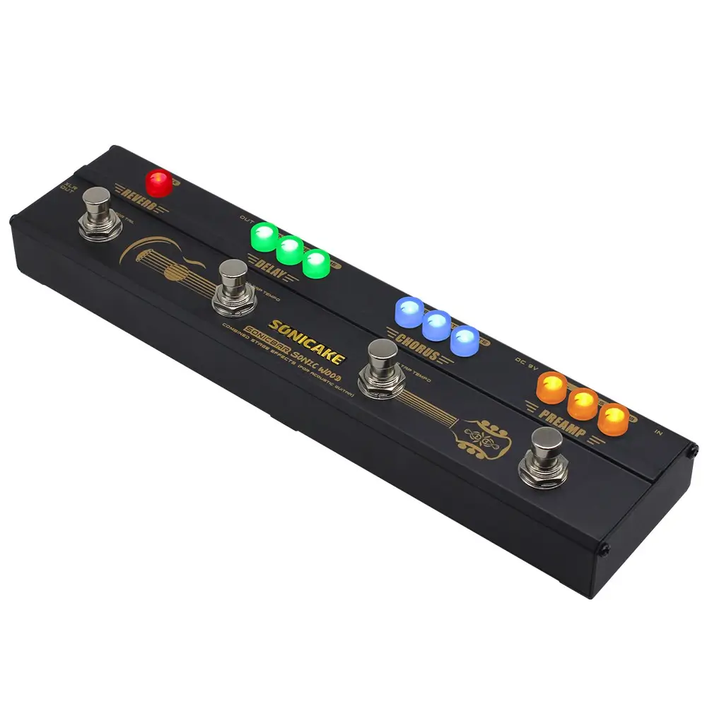 Sonicake Sonic Wood Πολυεφέ Ακουστικής Κιθάρας-4