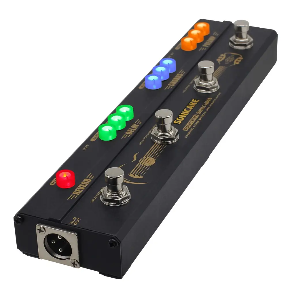 Sonicake Sonic Wood Πολυεφέ Ακουστικής Κιθάρας-6