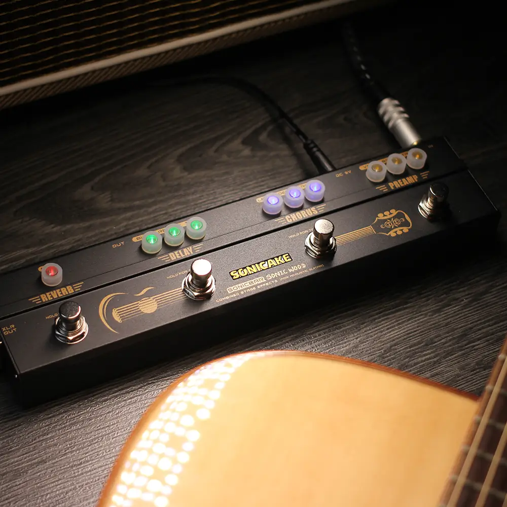 Sonicake Sonic Wood Πολυεφέ Ακουστικής Κιθάρας-7