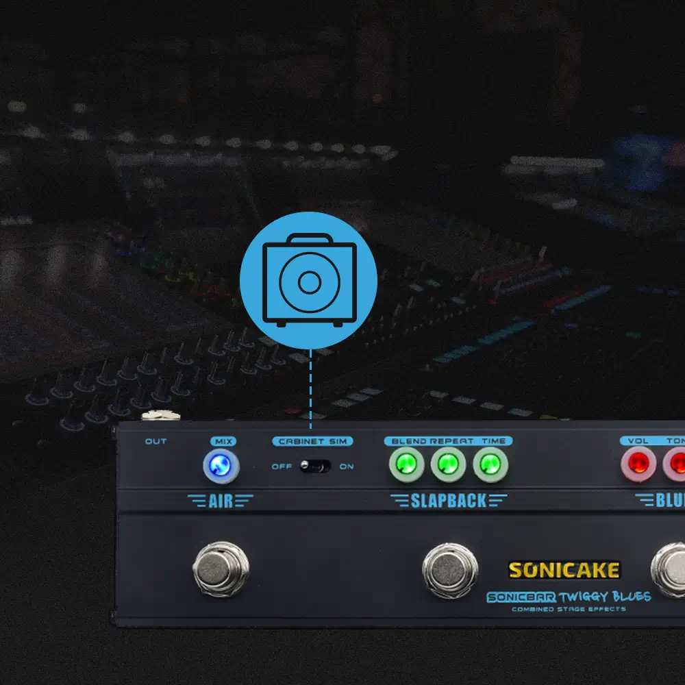 Sonicake Twiggy Blues Πολυεφέ Ηλεκτρικής Κιθάρας-8