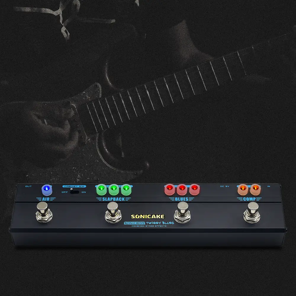Sonicake Twiggy Blues Πολυεφέ Ηλεκτρικής Κιθάρας-10