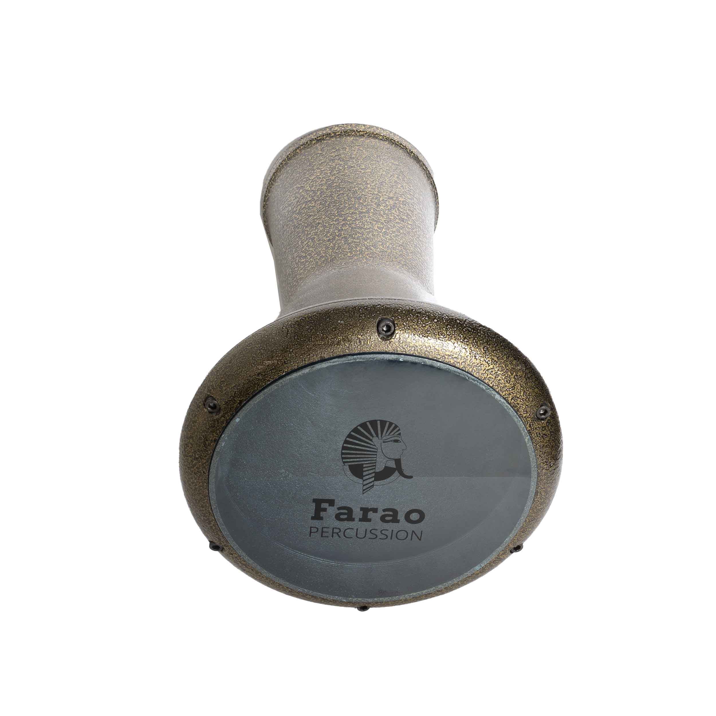 Farao Origin Αιγυπτιακό Τουμπελέκι/ Νταρμπούκα Χρυσή (με Θήκη)-4