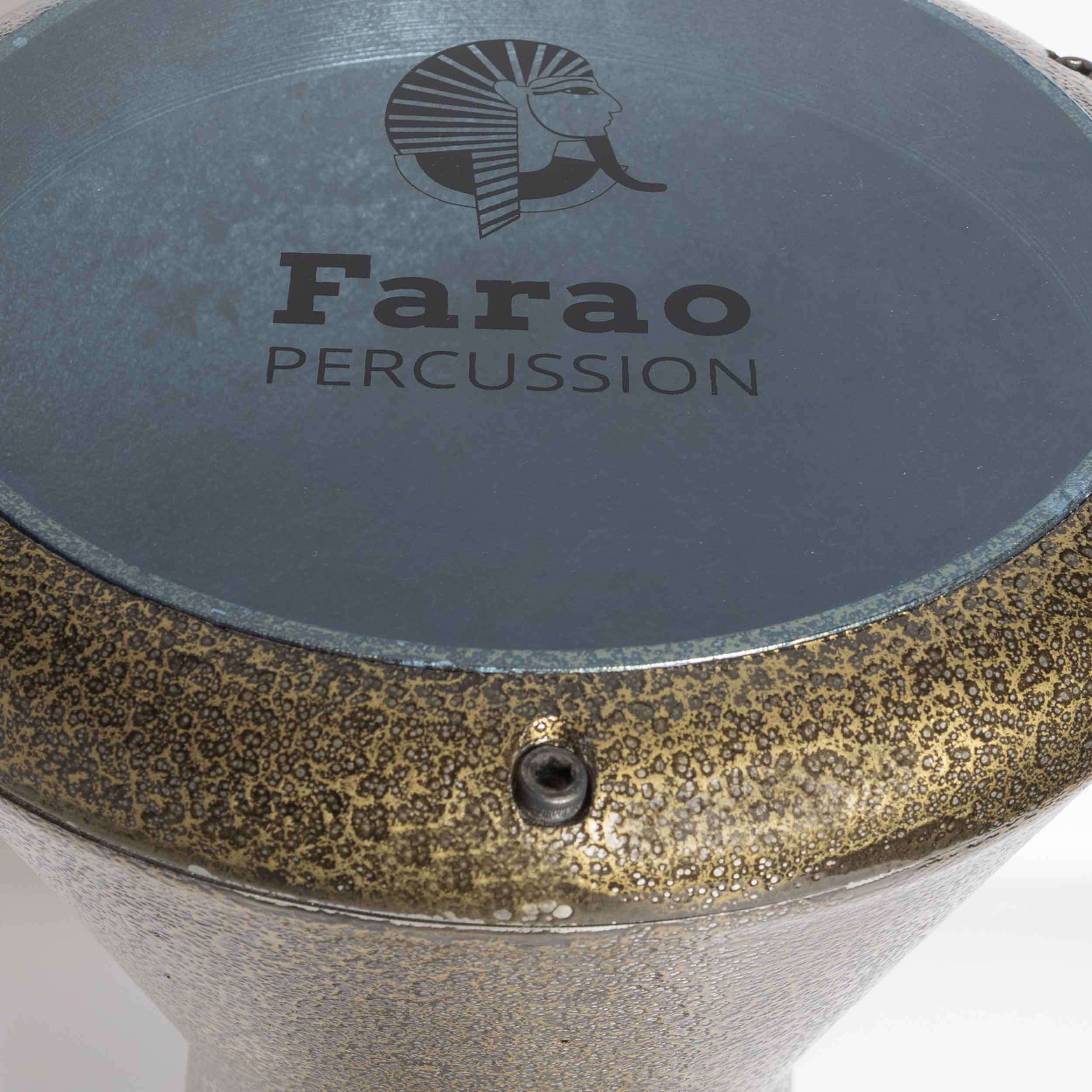 Farao Origin Αιγυπτιακό Τουμπελέκι/ Νταρμπούκα Χρυσή (με Θήκη)-7