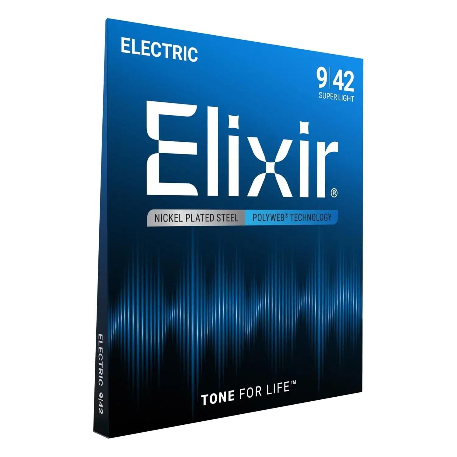 Elixir 12000 Polyweb Super Light Χορδές Nickel Plated Ηλεκτρικής Κιθάρας 09-42-1