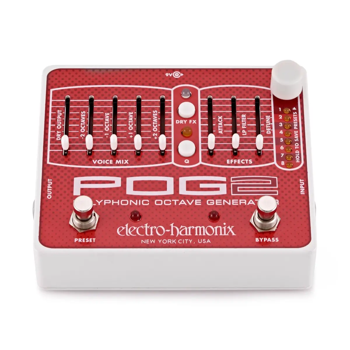 Electro-Harmonix POG2 Polyphonic Octave Generator Πετάλι-2-min