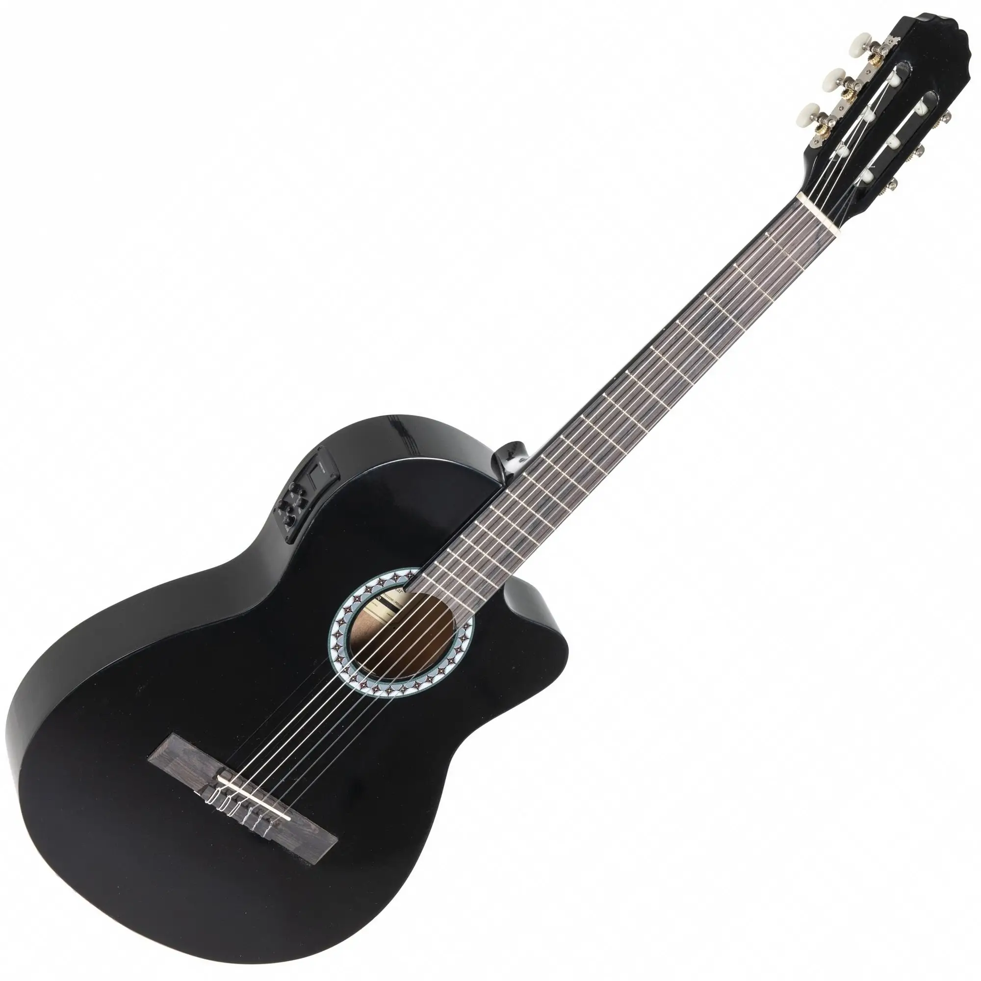 Gewa PS510396 Basic Plus Ηλεκτροκλασική Κιθάρα 4/4 Black-min