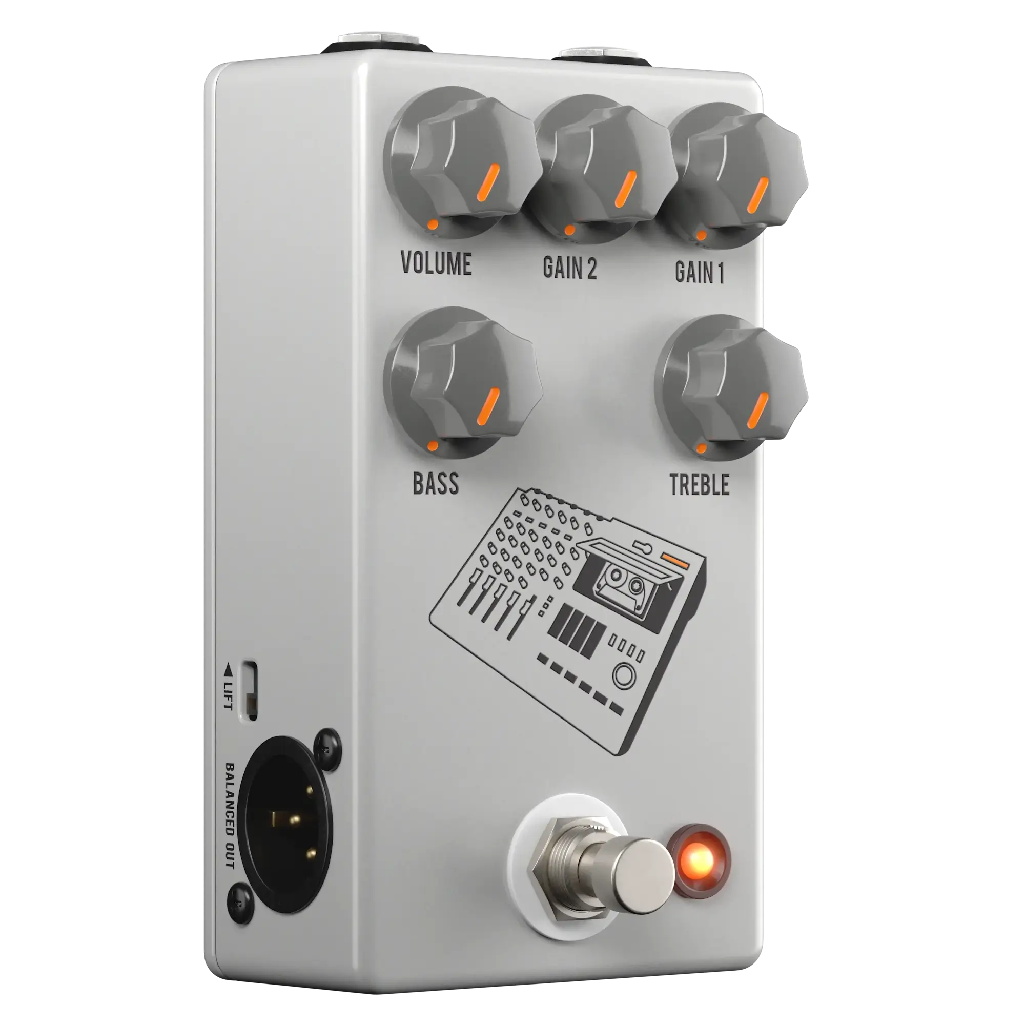 JHS Pedals 424 Gain Stage PreAmp/ Distortion/ Overdrive Πετάλι-2-min
