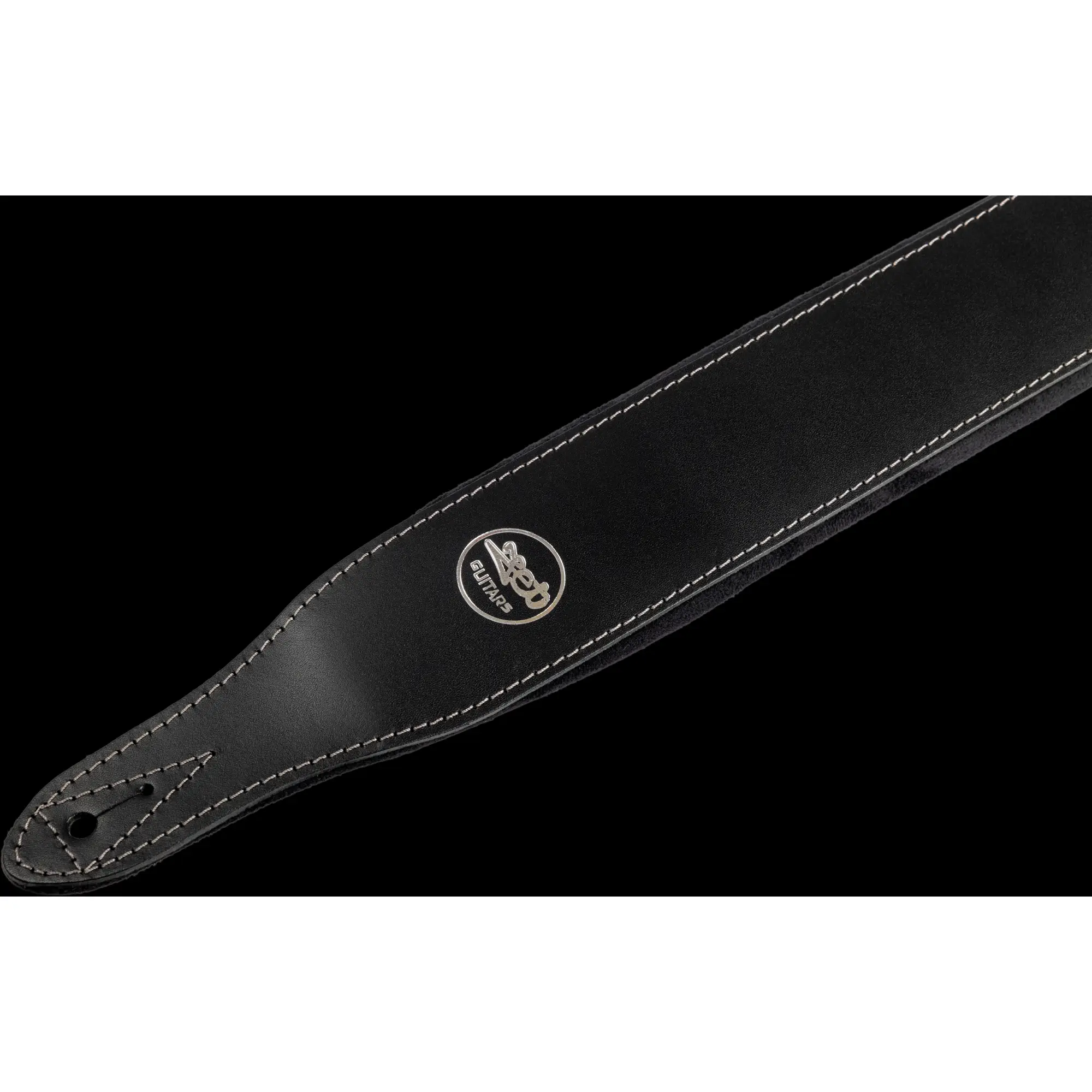 JET SL-50 Δερμάτινη Ζώνη Κιθάρας - Μπάσου Μαύρη-3