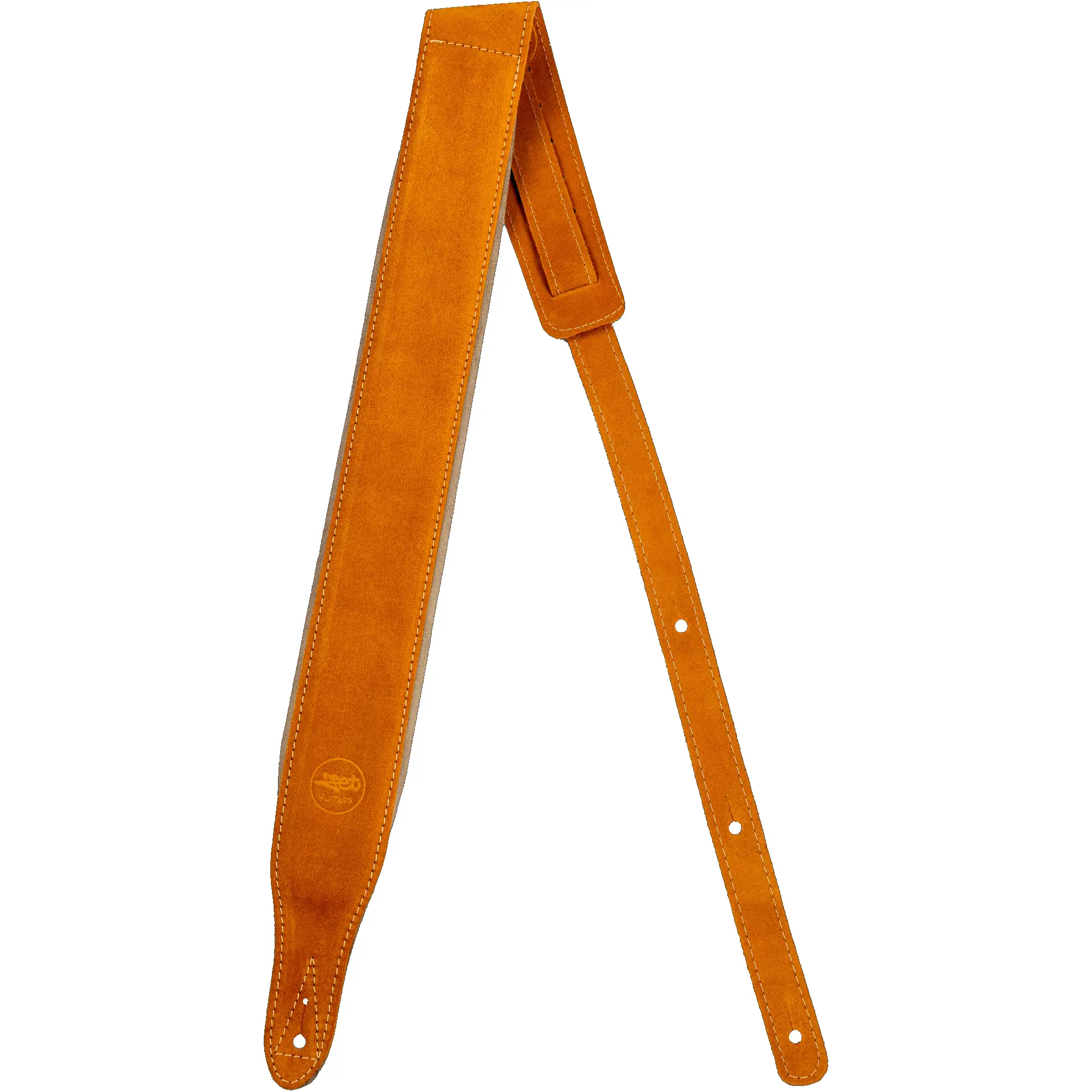 JET SL-50 Καστόρινη Ζώνη Κιθάρας - Μπάσου Camel-min