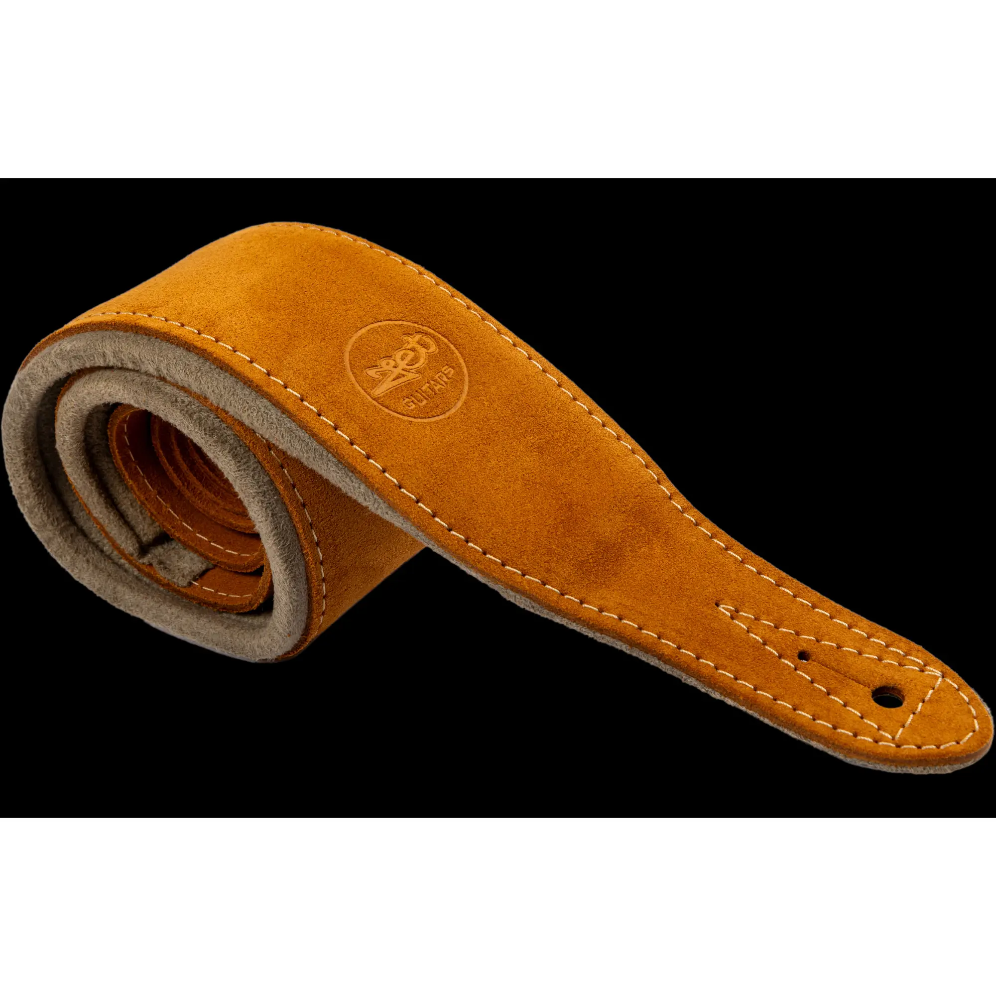 JET SL-50 Καστόρινη Ζώνη Κιθάρας - Μπάσου Camel-2-min