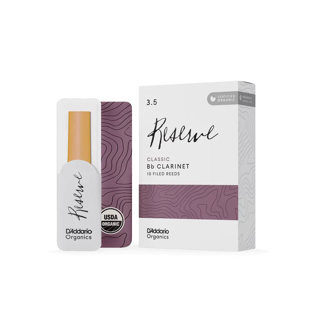 D'Addario Organic Reserve Classic Καλάμια Κλαρίνου Bb 3.5 (1 τμχ)-min