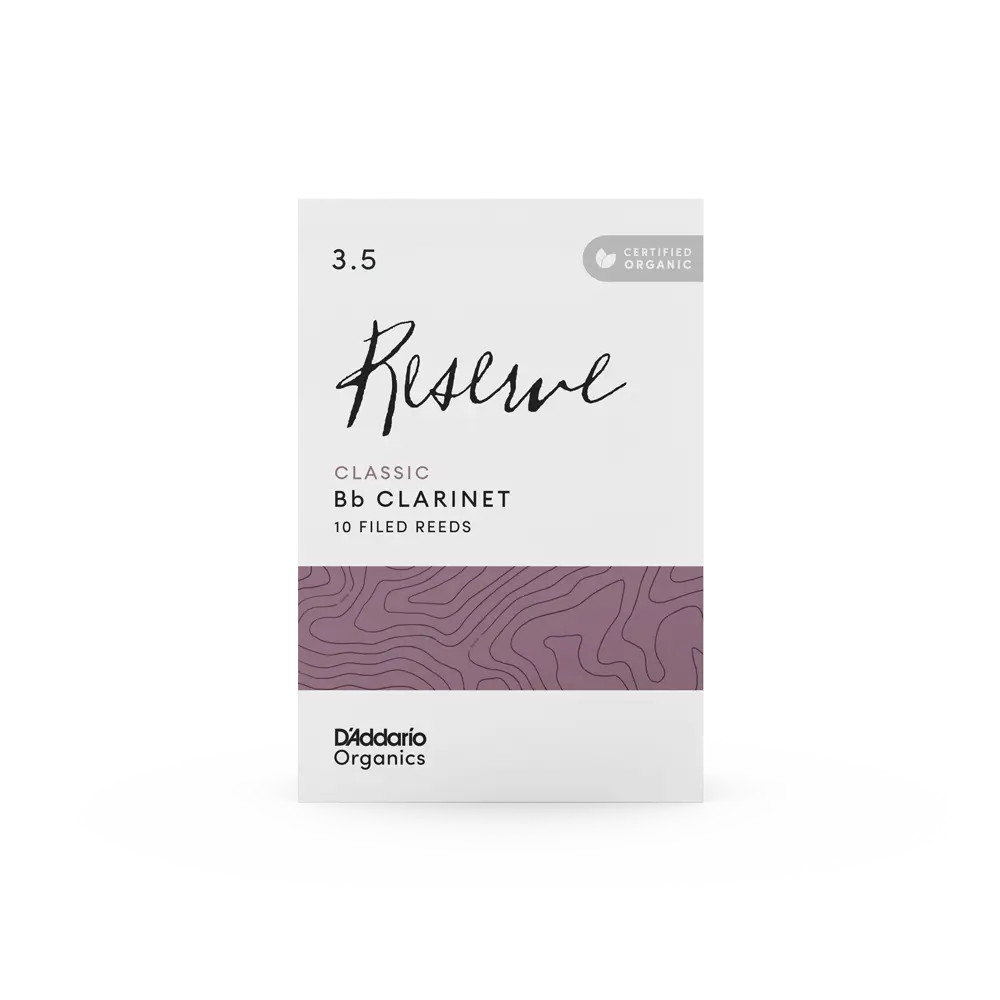 D'Addario Organic Reserve Classic Καλάμια Κλαρίνου Bb 3.5 (1 τμχ)-9