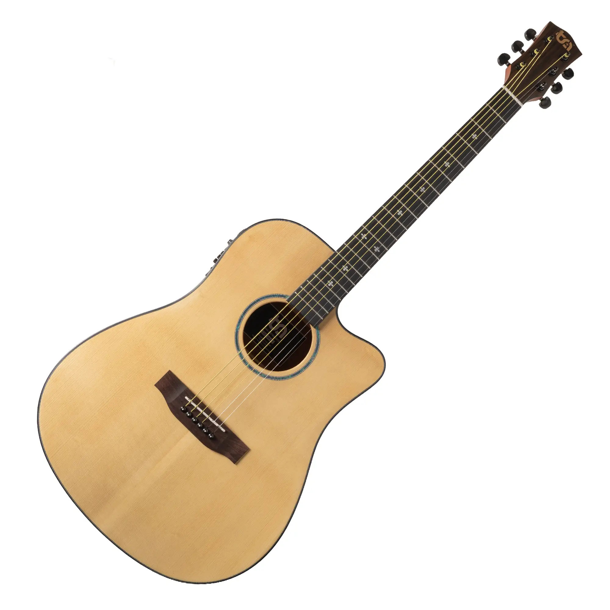 Tune CED-20NT Dreadnought Ηλεκτροακουστική Κιθάρα Natural-min