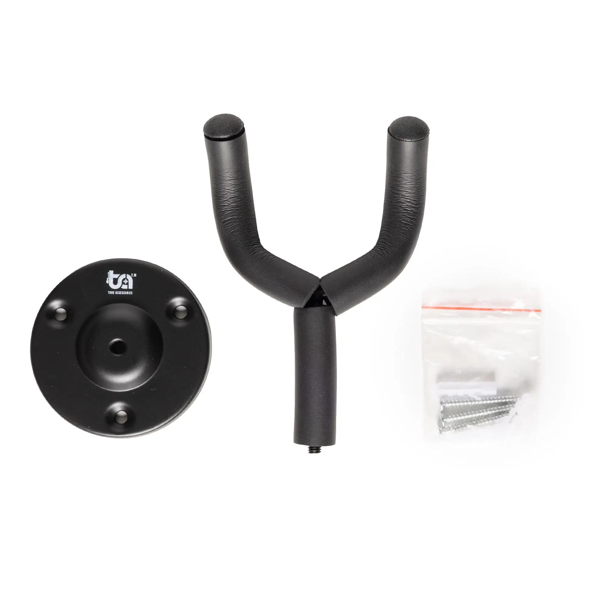 Tune WHT-01 Βάση Τοίχου Κιθάρας - Μπάσου Μαύρη-8