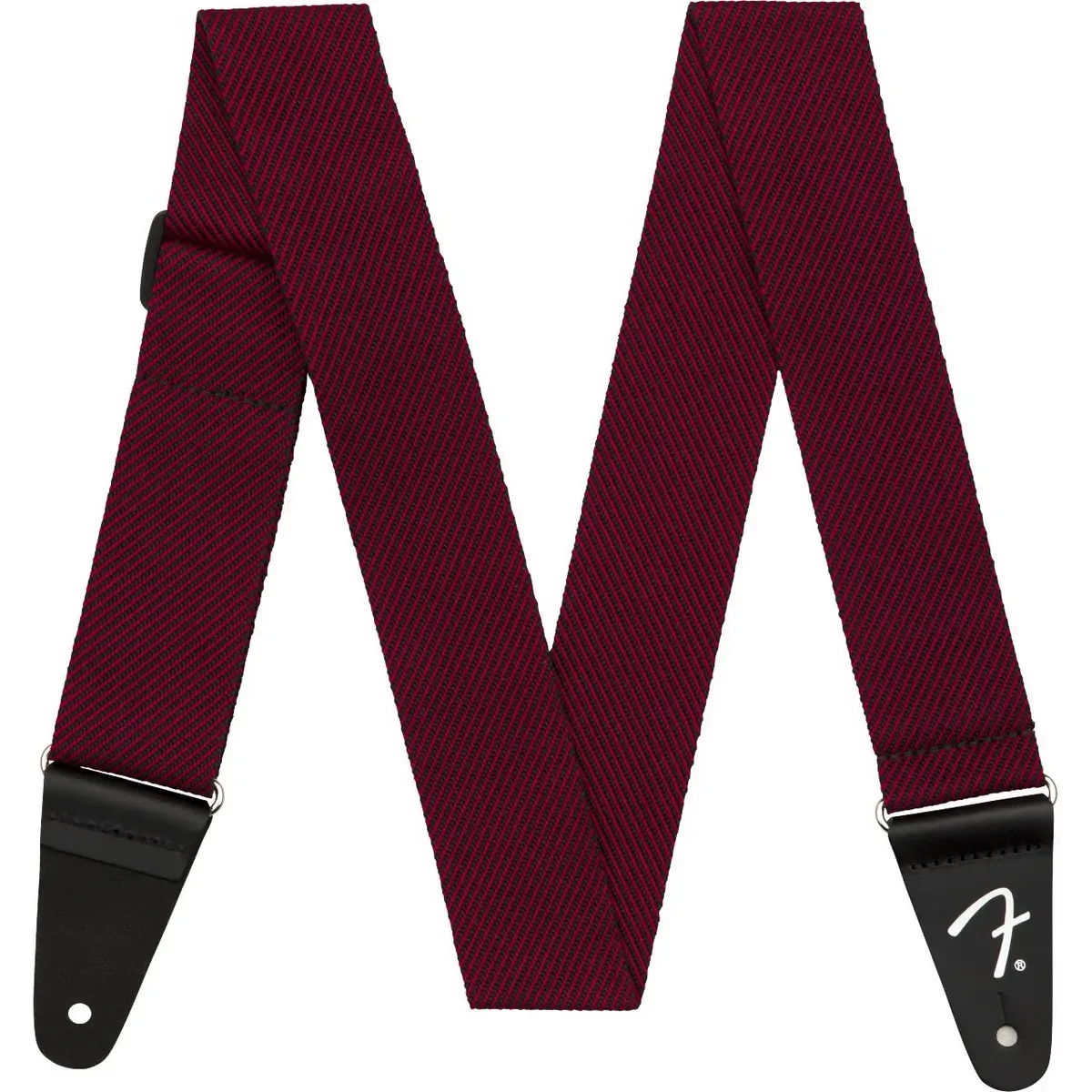 Fender 2 Modern Tweed Ζώνη Κιθάρας/ Μπάσου BK/RD-min